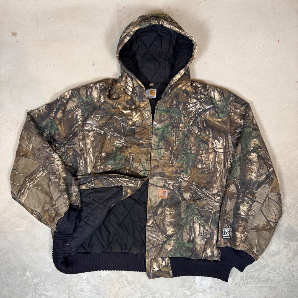Carhartt J221 977 Realtree Xtra Camo Active Jacket 125th Anniversary XL USA